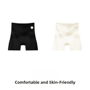 PIER N°5 | Herbal Original Color Seamless Anti-Light Foundation Liquid Safety Pants Womens Flat Angle Underwear Thin Two-In-One Antibacterial Base Pants