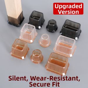Anti-slip Durable Silent Chair Leg Protectors 8 Pieces