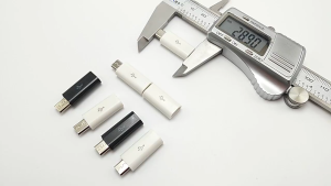 CHENJ 1Pcs Type C Female To Micro USB Male Converter Connector for Android Phone Adapter