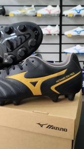 รองเท้าสตั๊ด MIZUNO รุ่น MONARCIDA NEO II SELECT สีดำ/ทอง รหัส P1GA232550