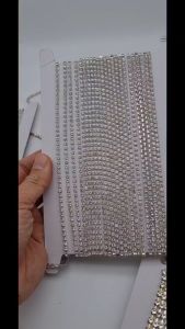 เส้นพชร เพชรโซ่ สายเพรช สายโซ่ คริสตัล ตัวโซ่ สีร้านและสีขาว พิเศษ