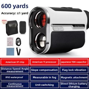 PGM GOLF | HD Display Locking Flag Vibration Slope Compensation Golf Rangefinder 1300 Yards