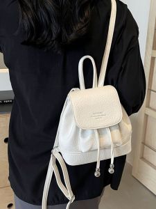 Trendy Korean Style Student Backpack Women Casual Summer Small Backpack Class Double Shoulder Bag Simple High-End Sensation