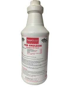 Phân bón hữu cơ Fish Emulsion Phân bón đạm cá nhập khẩu từ Mỹ đạm cá mỹ ( chai 1 lít) cung cấp dinh dưỡng hữu cơ  chất lượng cao cho cây trồng