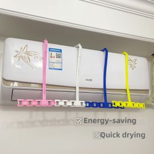 Portable Travel Foldable Clothes Drying Rack Hotel Air Conditioner Outlet Multi-Function Dormitory Clothes Drying Hanger