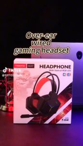 Tranyoo Headphone  H4 with Statical RGB LED