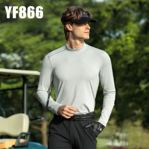 PGM | PGM Golf Mens Long Sleeve Bottom Shirt Spring/Summer High Elasticity Soft Clothes Top YF866