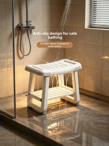bubuluck | Bathroom Safety Non-slip Chair Portable Home Use
