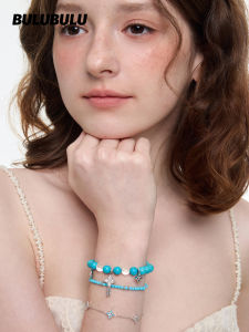 BULUBULU | Turquoise Vintage Key Design Hand Chain