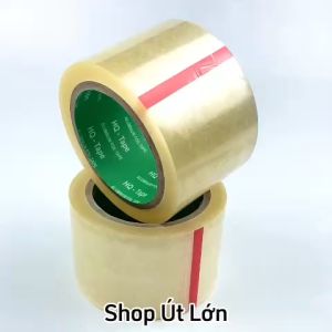 1 Cuộn băng keo trong rộng 7cm 100yard nặng 270gram lõi giấy 3mm