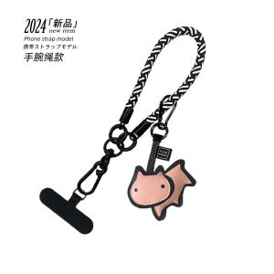 Gozi & Dustgo Joint Mobile Phone Lanyard Phone Neck Hanging Chain Crossbody Backable Ornaments Anti-Lost Female Mens Crossbody Durable Strong Cartoon Fashion Super Cute