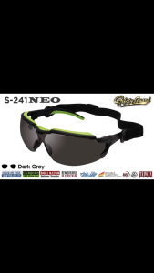 Sport Safety Glasses S-241 NEO Meet ANSI Z87.1 With Elastic Band