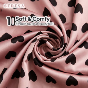 Satin Pyjamas Women Adults Baju Tidur Wanita Silk Sleepwear Homewear Nightwear Piyama Selesa Lembut