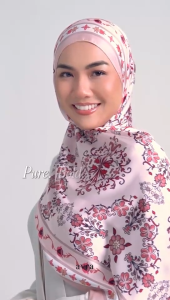 AVRA - Andalusia Shawl and Square Hijab -  Rubi - Premium satin silk