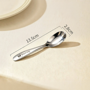 MODERN SWEETHOME | Stainless Steel Child Friendly Dining Spoon