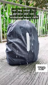 T2P Waterproof Rain Cover for Hiking Bag Motorcycle Bag Backpack Reflective Rucksack Rain Cover for Camping Hiking Outdoor Motorcycle Mountain Bag
