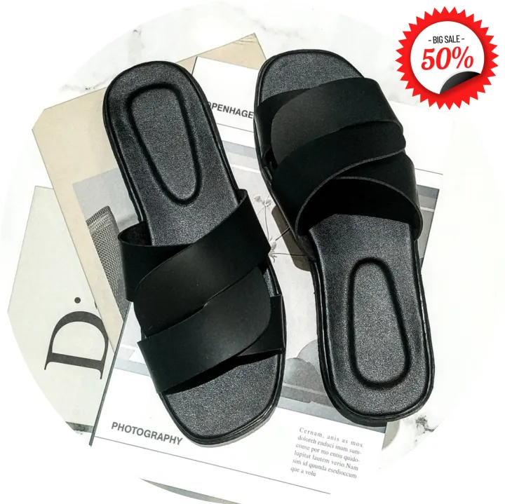 Sandal%20Selop%20Silang%20Wanita%20Kulit%20Sintetis%20Kekinian%20Terbaru%20-%20Image%205