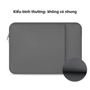 Túi Đựng Máy Tính Xách Tay Đa Năng Dành Cho Macbook Pro/Air Retina 11-156 Inch Xiaomi Huawei HP Dell Lenovo - Hộp Đựng Máy Tính Xách Tay Có Khóa Kéo Bằng Vải Cotton