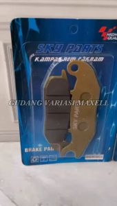 DISCPAD DISPAD KAMPAS REM BELAKANG MEGAPRO NEW CB150R CBR150R TIGER NEW SKY PARTS CRF150 SONIC 150