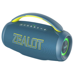 Zealot | Loa Bluetooth Di Động Zealot-P12 60W Tích Hợp Đèn RGB Nhiều Màu Sắc Chống Nước Hỗ Trợ TWS Âm Trầm Mạnh Mẽ Âm Thanh Vòm 360 Độ