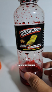 "2PCS DEXPRO 87 50ML" INSTANT PERFORMAVITAMINSUPLEMENNUTRISIPENGGACOR BURUNG PLECI