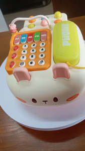 ของขวัญเด็กสุดปัง! รถโทรศัพท์กระต่ายน่ารัก ของเล่นดนตรีเสริมพัฒนาการสำหรับเด็ก