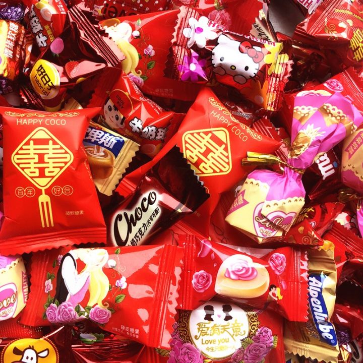 Đồ Ăn Vặt Cưới Đa Dạng Hương Vị Sô Cô La Mềm Sương Tuyết Trung Quốc Đại ...