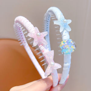 Dải Đeo Đầu Hình Sao Biển Có Răng Không Trượt Có Ngọc Trai