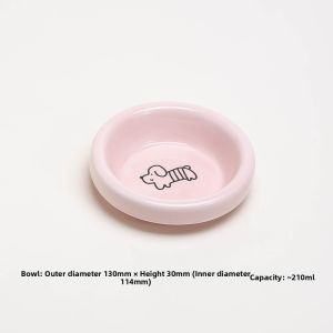 Petdebby | Anti-Tipping Wide-Mouthed Cat Food Bowl