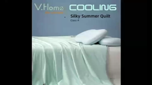 [V.Home] Silky Cooling Summer Quilt Sumer Blanket Comforter Thin Quilt>>Extra Soft Light Weight