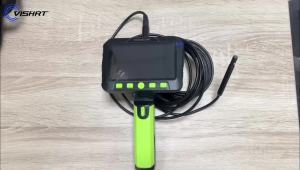 360 ° Máy Nội Soi Công Nghiệp Xoay Tự Động Với Màn Hình IPS 5 Inch Camera Kiểm Tra HD 1080P 9.5mm Có Thể Tháo Rời Dành Cho Đường Ống