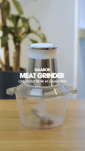 Gaabor X DONLIM Electrical Meat Grinder Food Processor Electric Multifunction Food Mixer 2L Capacity