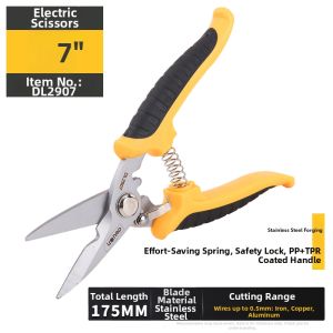 deli | Multifunctional Electrician Stainless Steel Wire Cutter