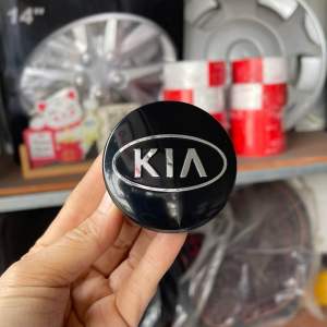 Logo chụp mâm ốp lazang bánh xe Kia Morning Picanto Cerato Rio Carens Sorento Sedona Rondo K3- Đường kính: 58mm