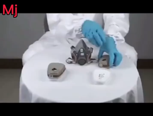 COD TaffGUARD Masker Gas Respirato Full Face Anti Virus KN95 - 6200