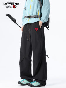 CHARLES JANGS HAPPY HEART | Casual Wide Leg Trousers Straight Fit Summer 2026