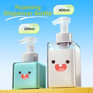 Foaming Dispenser Press Bottle for Shower Shampoo Soap Hand Wash Travel