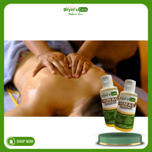 Bryels Care Himag Herbal Massage Oil – A traditional plant-based oil crafted for massage and wellness rituals. Carefully prepared from the Himag tree and bottled by Bryels Care with quality and care for your personal or family use.