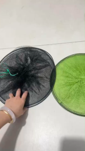 Lồng Đựng Cá Tôm Cua Lươn 3 Tầng Chất Liệu Vải Oxford Kích Thước 50cm Miệng 33cm Gấp Gọn Tiết Kiệm Không Gian - SaFami Store