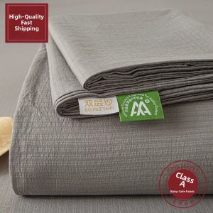 HAOMIAN | Double Layer Semi-Cotton Student Dormitory Sheet