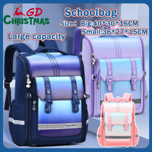 GD Christmas British Style Children's School Backpack: Waterproof & Large Capacity