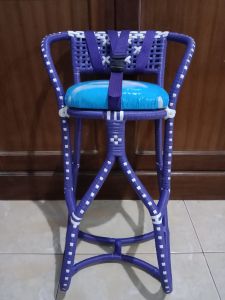 Kursi Boncengan Anak Full Anyaman Free Sabuk Murah Untuk Motor Matic Original Kuat
