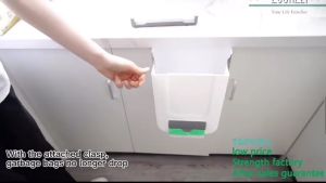 Eco Friendly Waterproof Foldable Food Sink Car Kitchen Sillicon Waste Rubbish Garbage Telescopic Trash Scrab Ashbin Ashcan Can Bin Living Room Wall Hanging Dustbin Diposer Kitchen Bakul Tong Sampah Silikon Ruang Tamu Dapur Kecil Mini 可挂式折叠式硅膠桌面厨房小垃圾桶