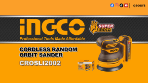 INGCO 20V CORDLESS RANDOM ORBITAL SANDER | BRUSHLESS MOTOR | CROSLI20021 CROSLI2002