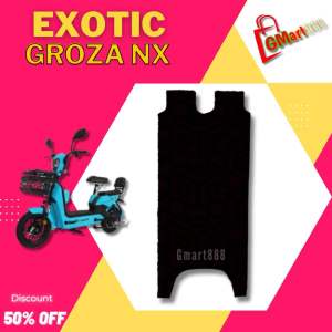 Karpet Motor Listrik Sepeda Listrik Alas kaki EXOTIC GROZA NX BONUS KERANJANG