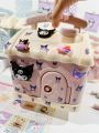 Cute Girl Heart DIY Savings Bank Coin Storage Box Desktop Decoration Children's Paper House Shape Coin Jar Storage Container. 
