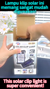 Clip Solar Lights Portable Solar Light Outdoor Garden Clip Motion Sensor LED Light Sunlight Waterproof Patio Outdoor Solar Light Country House Solar Light 0 Electricity Solar clip light Outdoor Motion Sensor Light Wall Lights IP65 Waterproof Solar Lights