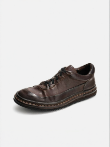 dreambox | Retro British Style Breathable Leather Casual Shoes