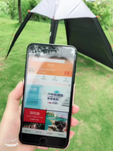 Small  tent Outdoor Canopy Lightweight Camping Tent Wigwam Beach Shade Awning Picnic Fishing BBQ Backyard Party with Carrying Bag for Camping