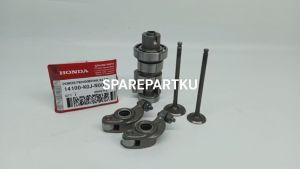 KOJ PAKET NOKEN AS BEAT DELUXE / HEMAT 3 JENIS NOKEN + KLEP PAYUNG + PELATUK / HONDA GENIO / BEAT STREET NEW / SCOOPY NEW K2F / CHAMSHAFT ASSY NOKEN AS KOJ / KLEP GENIO / PELATUK